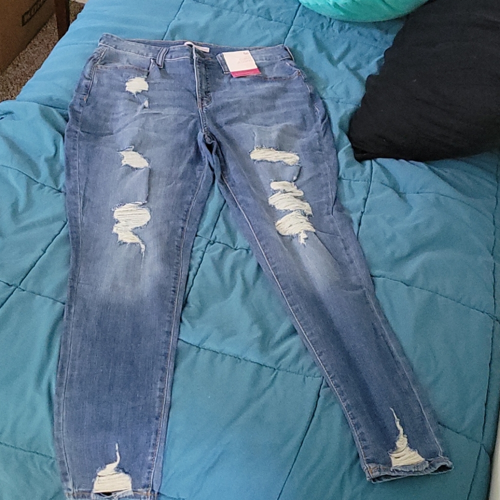 High rise curvy jegging